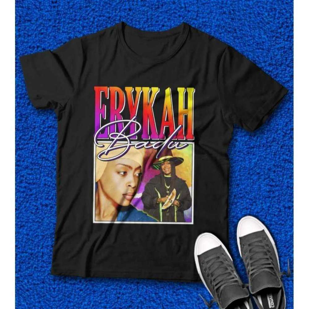 Erykah Badu Neo Soul Singer Graphic Fan Unisex T-Shirt